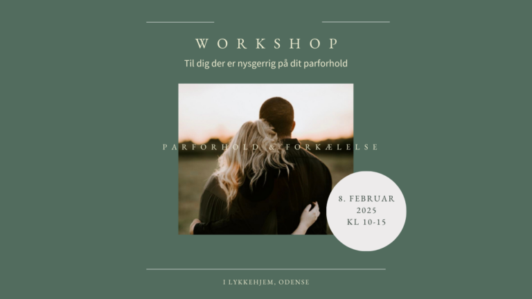 Par der deltager i workshop for par.